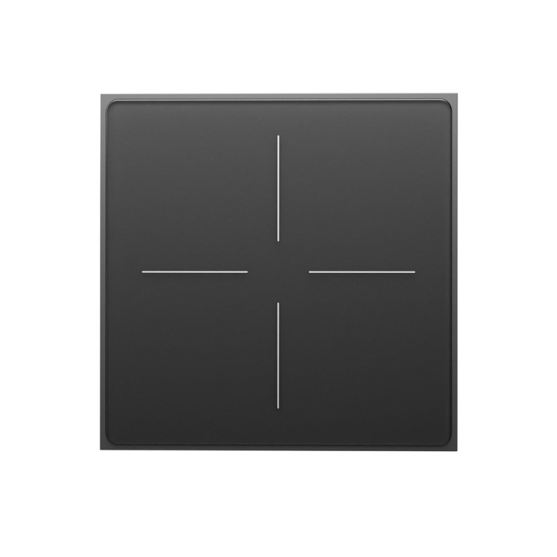 Moes Zigbee Star Feather Smart Push Button Switch 4 Gang (Neutral Wire), Grey